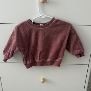 Baby Mauve Quincy Mae pull over